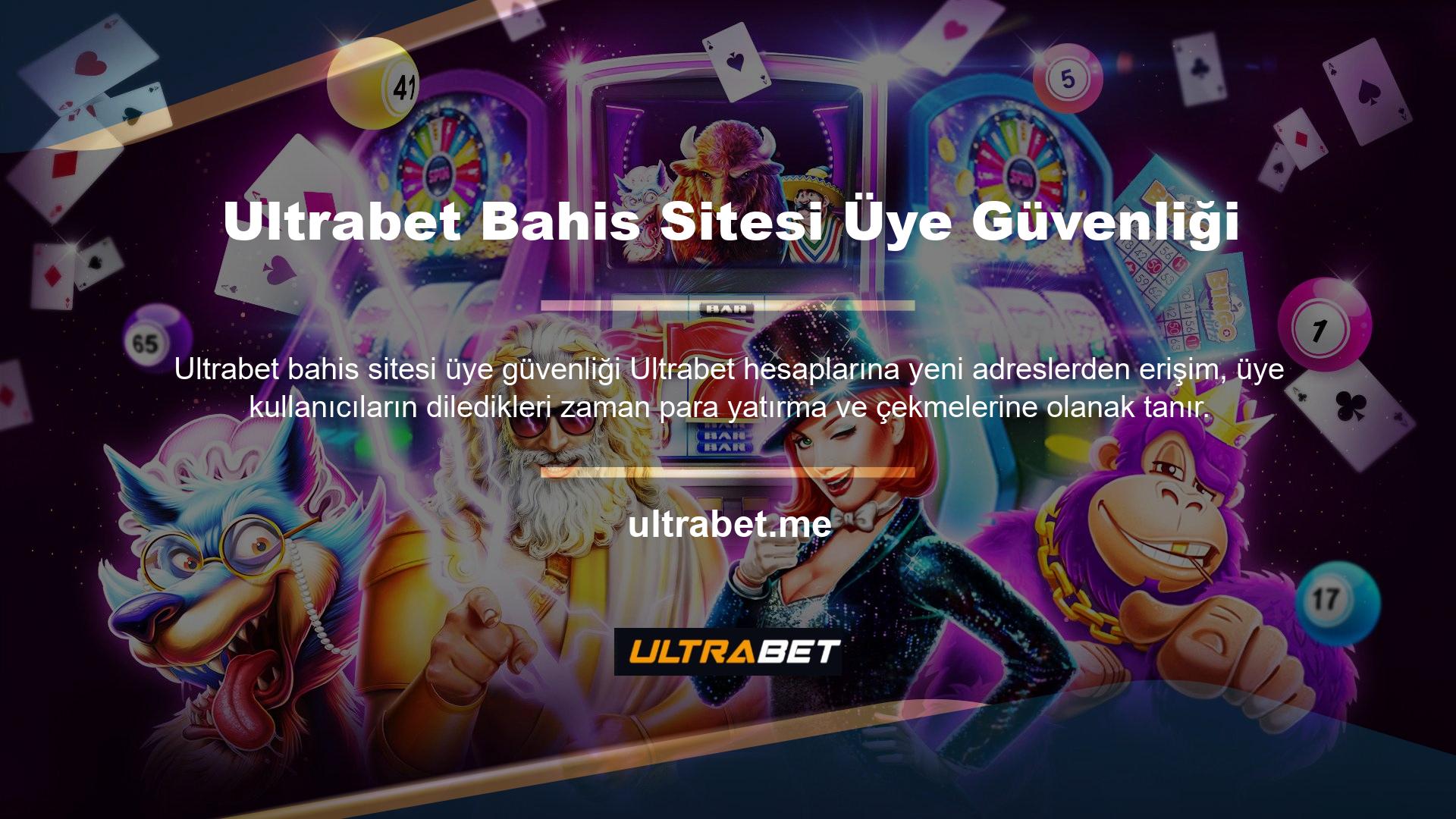 Yasa dışı bahis sitesi Ultrabet giriş adreslerini değiştiren kullanıcılar ulaşabiliyor ve diledikleri zaman para yatırıp çekebiliyorlar